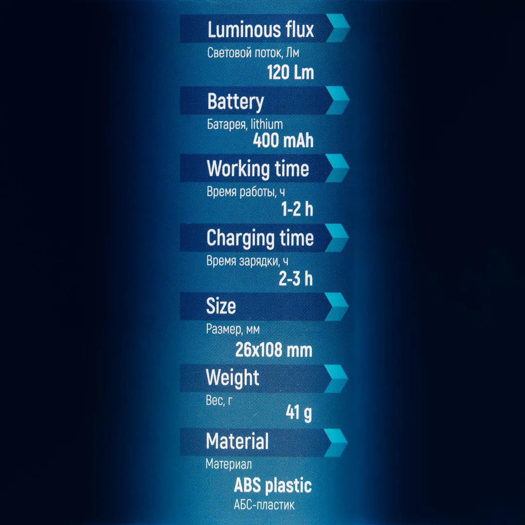 Фонарь светодиодный аккумуляторный ILOforce IF-CAM4056