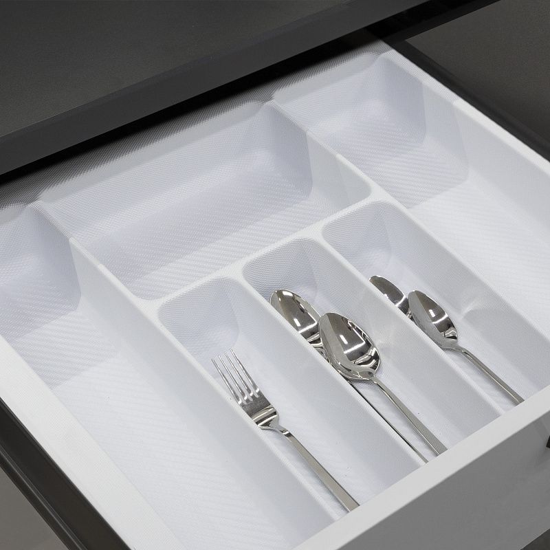 Лоток для столовых приборов 500 PIXEL 435*485, белый AKS 117216