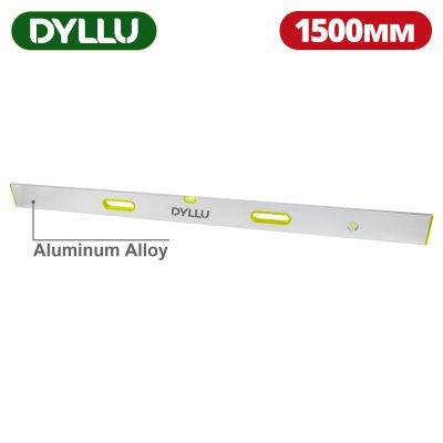 Правило алюминиевое с уровнем 1500мм DYLLU DTSL6G150