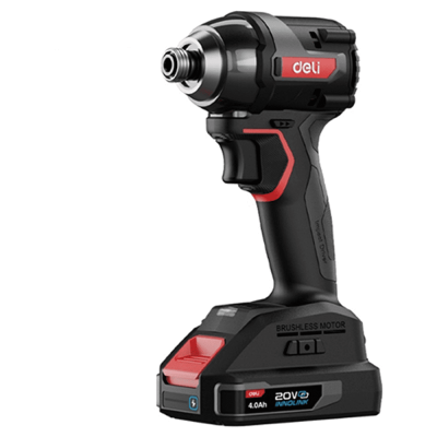 Аккумуляторный винтоверт Deli RS EDE-QZ20-1A4, 20 В, 200 Нм, 1 АКБ, 4 Ач, З/У 2А, коробка