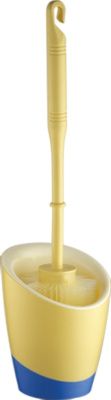 Туалетный ершик, пластик, желтый + синий Ledeme L908