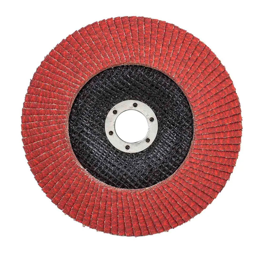 Круг лепестковый керамический торцевой P80 125 мм RockForce RF-FD580Q