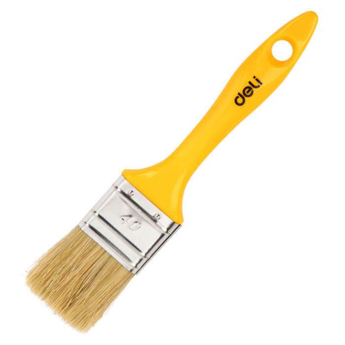 Кисть малярная Deli YS EDL509134, плоская, 1,6-40 мм, смешанная щетина