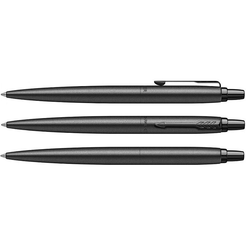 Ручка шариковая автоматическая Parker "Jotter Monochrome XL SE20", 1.0 мм, черный, стерж. синий