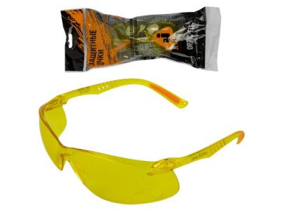 Очки открытые Optic-Fit янтарные JETA SAFETY JSG-7680A