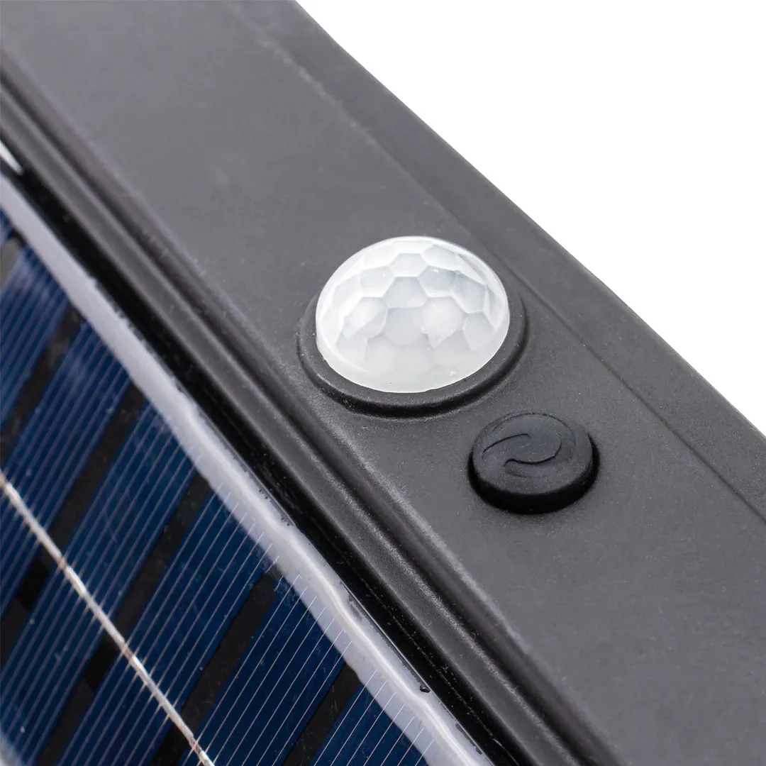 Светильник светодиодный LED на солнечной батарее с датчиком движения 1200мАч, 80Лм, 3 шт Forsage F-WL6014