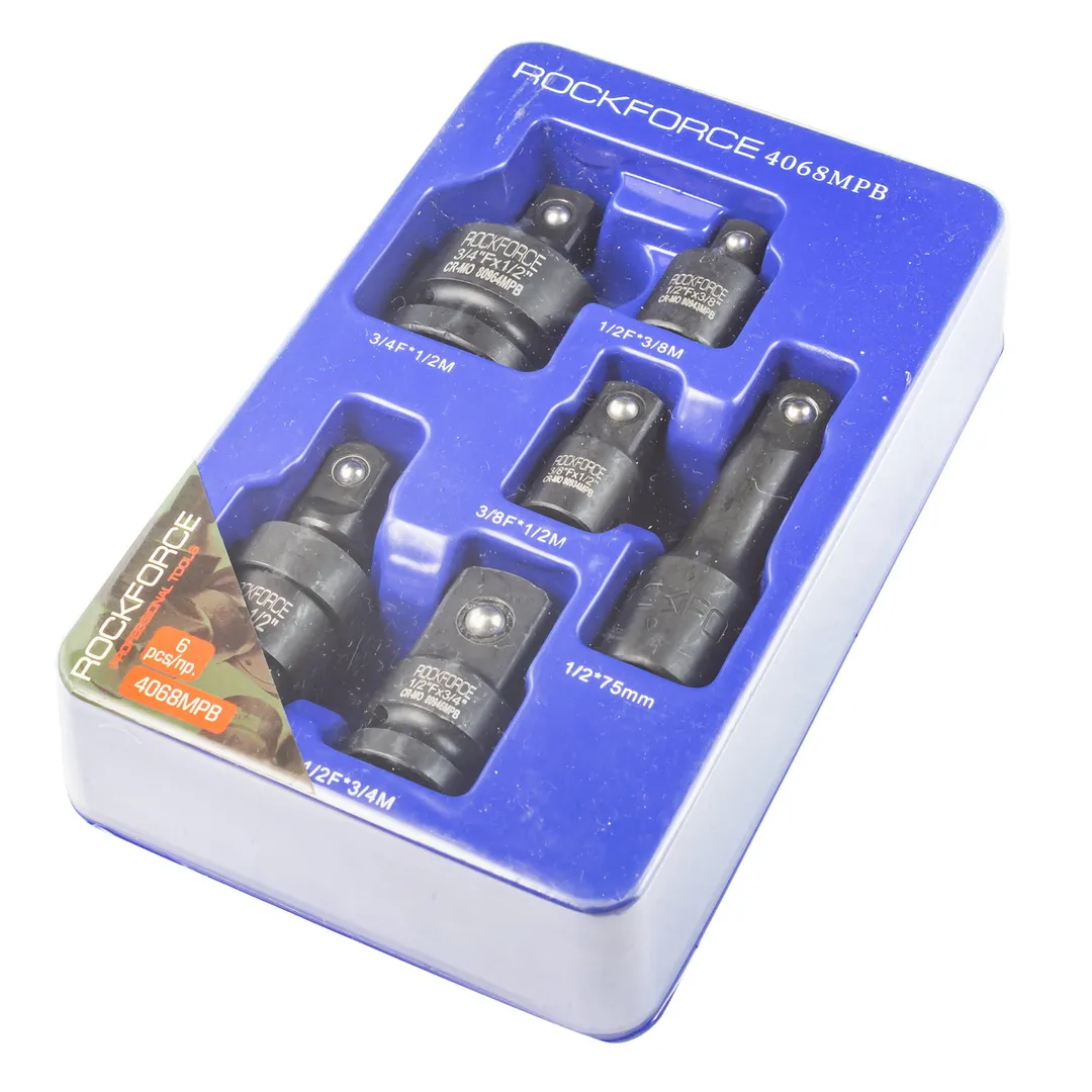Набор ударных адаптеров 6 пр RockForce RF-4068MPB