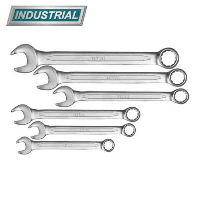 Набор комбинированных гаечных ключей 8-17 мм TOTAL THT102266, 6 шт