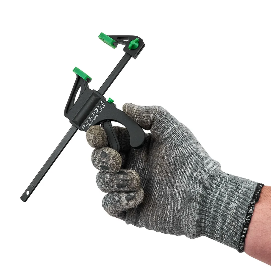 Набор струбцин 100 мм - 2 шт, 150 мм - 2 шт, 4 пр RockForce RF-38405