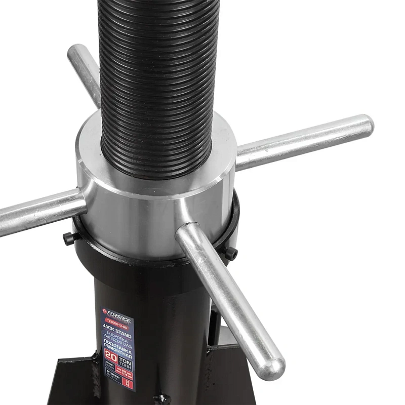Домкрат-подставка ремонтная механическая винтовая 20 т, 695-1170 мм Forsage F-TZ200012-GS