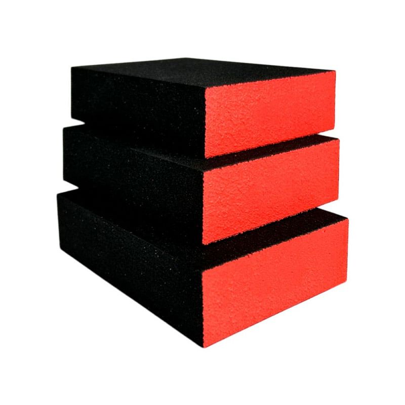 Губка четырехстороння EVA 100х70х25 мм P320 HOREX GTA104T320