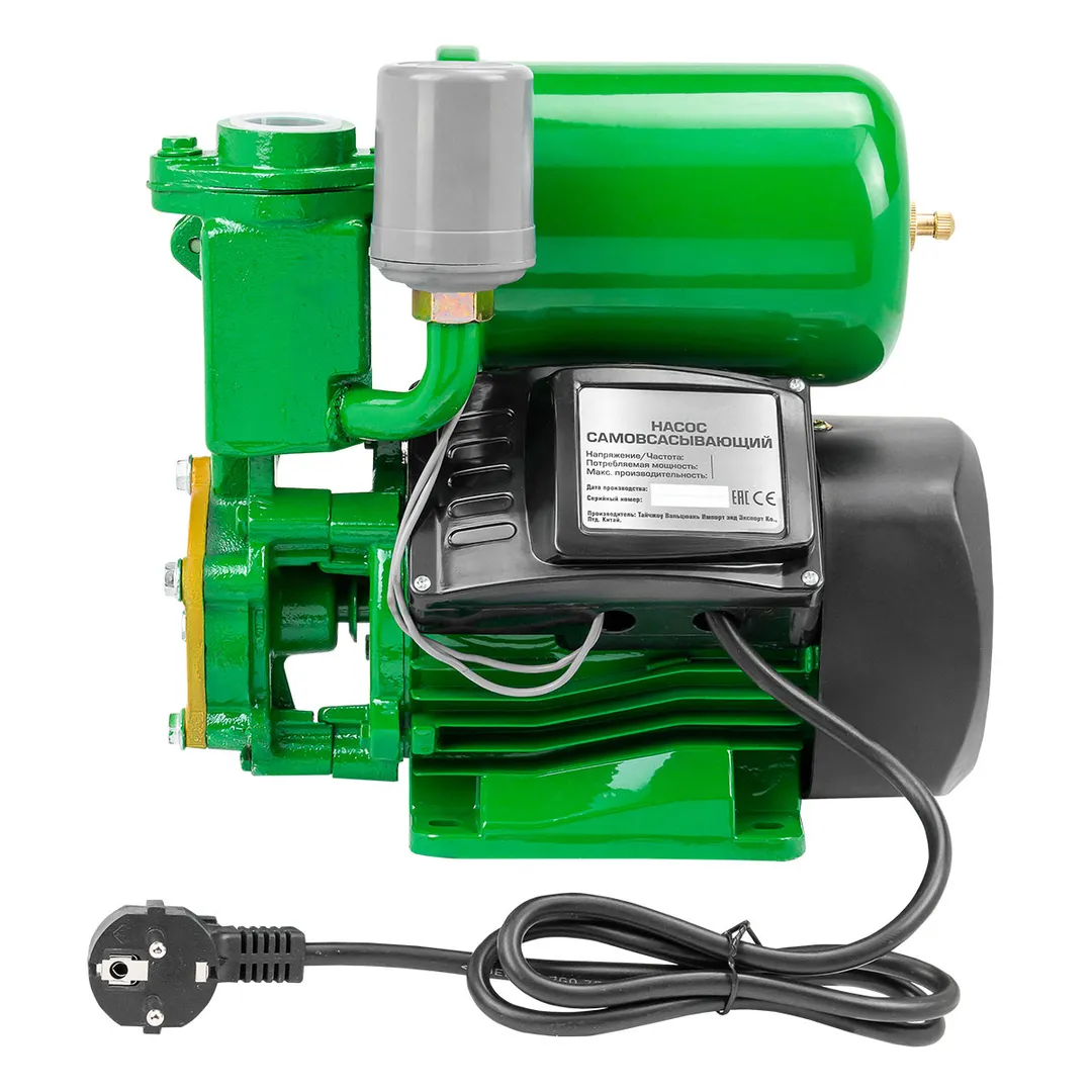 Насос самовсасывающий, 230В, 50Гц, 250Вт, 30л/мин, обмотка AL RockForce RF-PS170 ALU