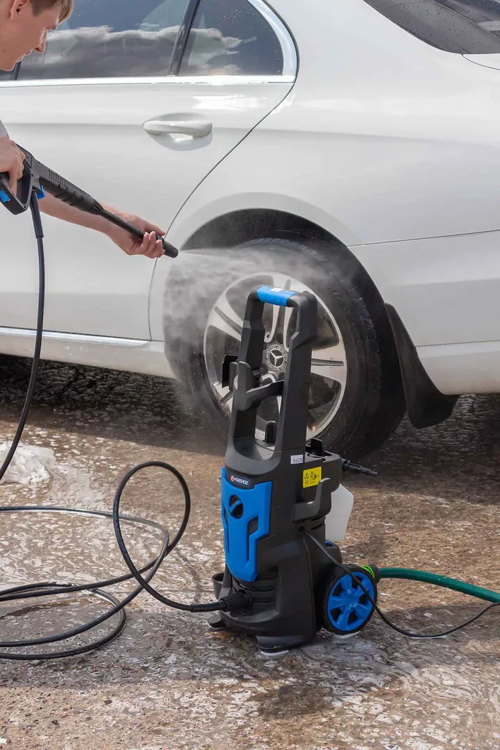 Мойка высокого давления электрическая, 230-240В, 1800Вт, номин.расход 5.5л/мин. Forsage F-HRF13P