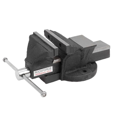 Тиски стальные с наковальней 100 мм RockForce RF-6540204