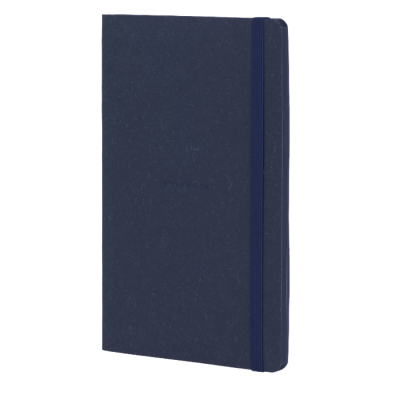 Блокнот "Wool & cotton", А5, 96 листов, линейка, синий