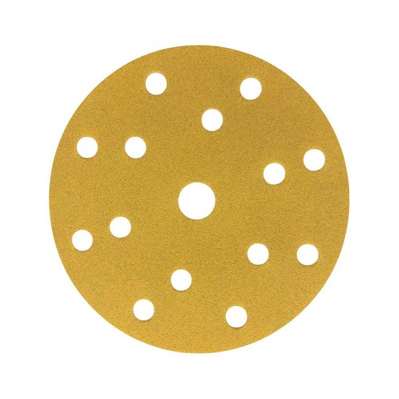 Круг шлифовальный Ø150 мм 15 отверстий P180 (оксид алюминия на бумаге) Horex M3-255Ø150P180