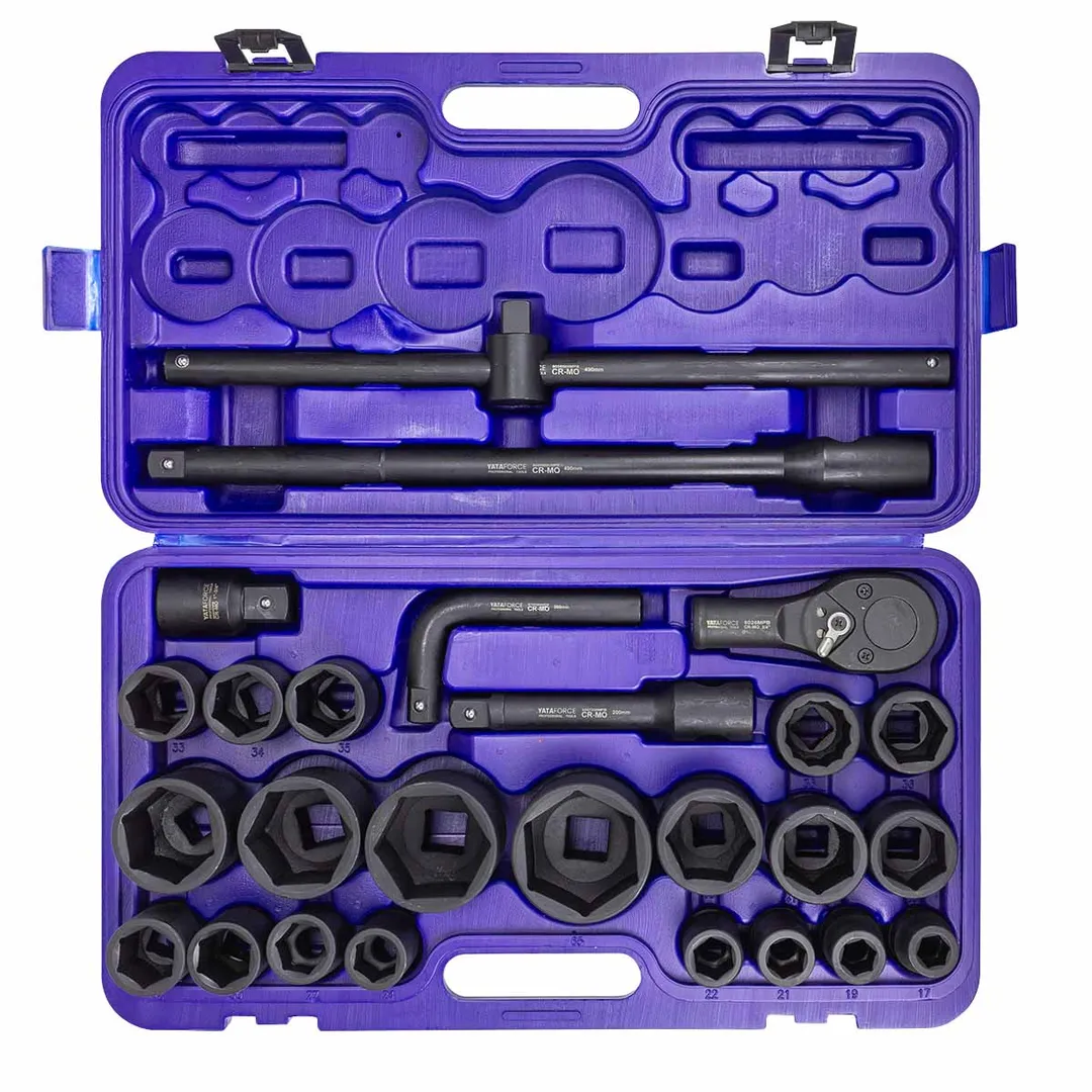 Набор инструментов ударных 26 пр. 3/4'', 6-гр. YATAFORCE YF-68262-5MPB