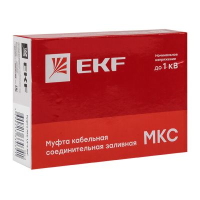 Муфта соединительная заливная МКС(Б) 1,5-6 мм2 (клеммник) EKF PROxima mks-2-k-b