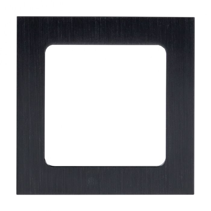 Стокгольм Рамка 1-местная металлическая черная EKF PROxima EZM-G-302-10