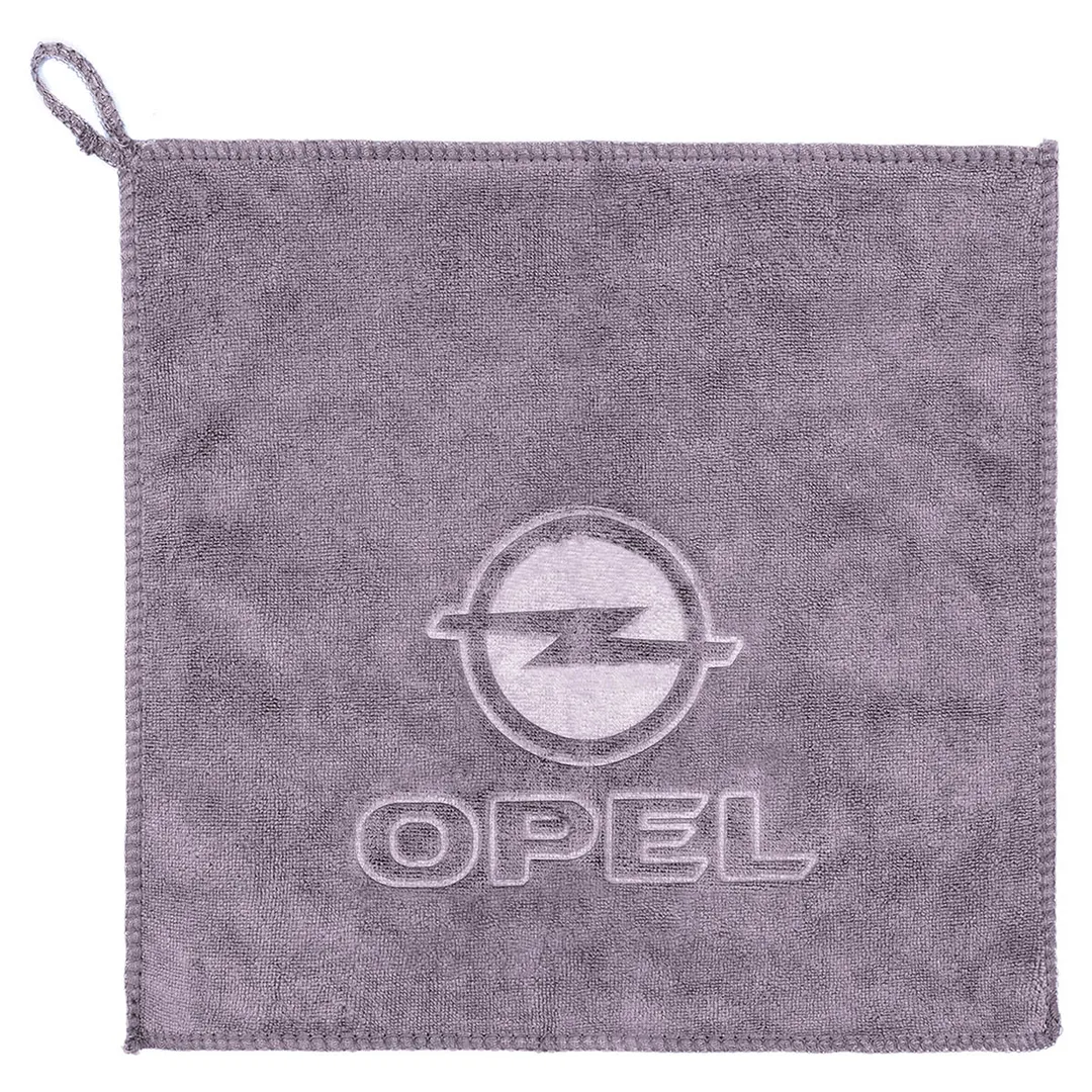Салфетка чистящая микрофибра с логотипом 30*30 см 3 шт/уп Forsage F-NHE33 OPEL