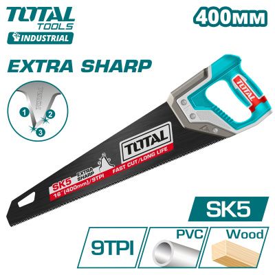 Ножовка по дереву 400 мм TOTAL THT55168