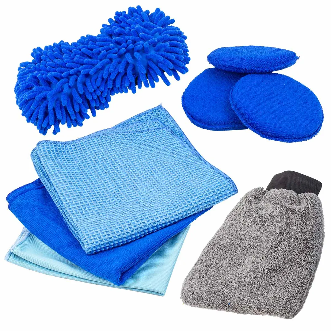 Набор для мойки а/м 8 пр. салфетки, губки Forsage F-CWK5229