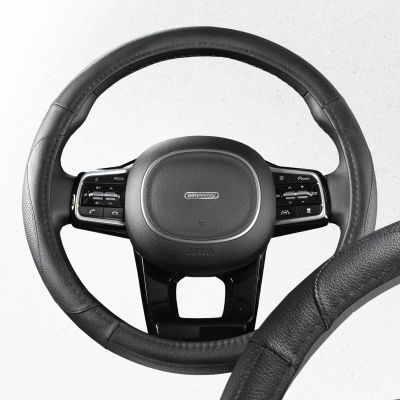 Оплетка экокожа M Art- Черная SKYWAY S01102352