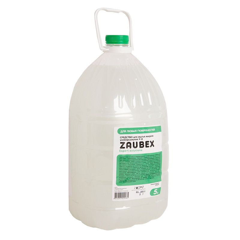Средство моющее универсальное для пола и стен "Zaubex У-8", 5 л