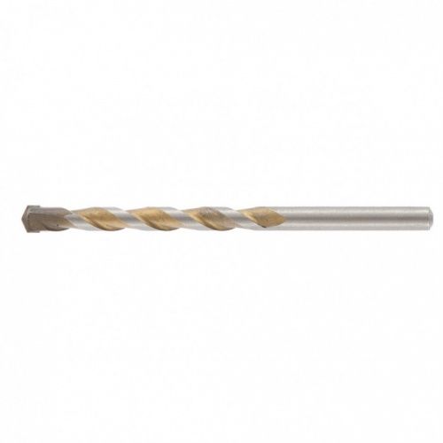 Сверло по бетону, улучшенное пылеудаление, цилиндрический хвостовик Сибртех