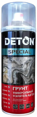 Грунт усилитель адгезии Прозрачный аэр. 520 мл SPECIAL DETON DTN-A07346