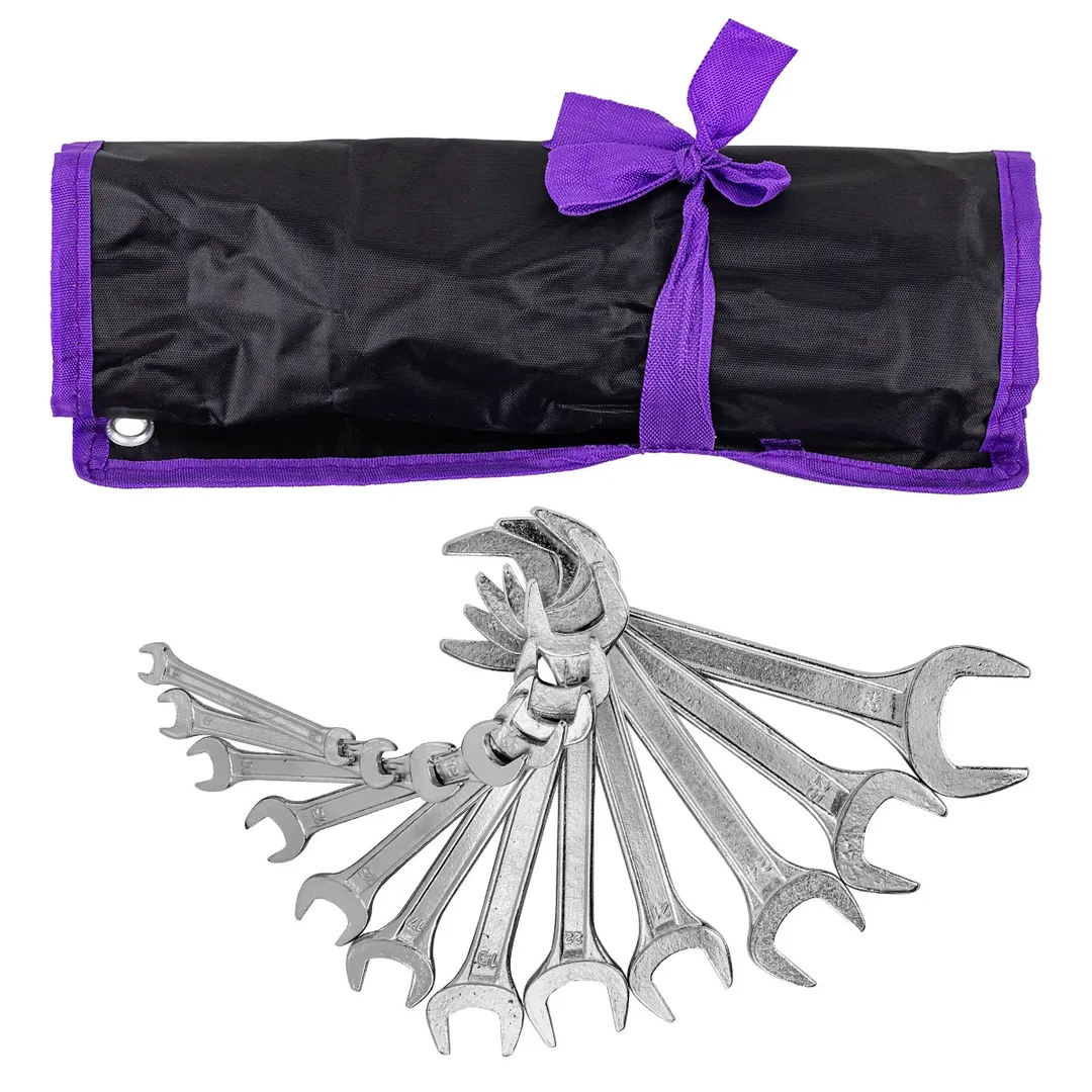 Набор рожковых ключей 12 пр. 6х7-30х32 мм POMAGIER POM-5122P