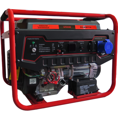 Генератор бензиновый Magnetta GFE6500