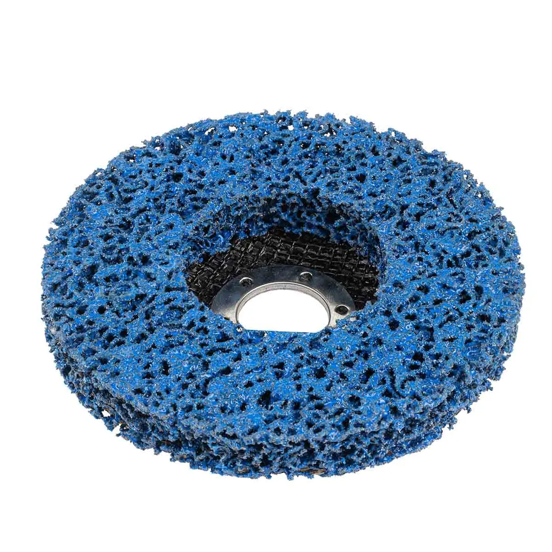 Круг абразивный зачистной 115х22.2 мм синий max об/мин 11000 Forsage F-BD115B