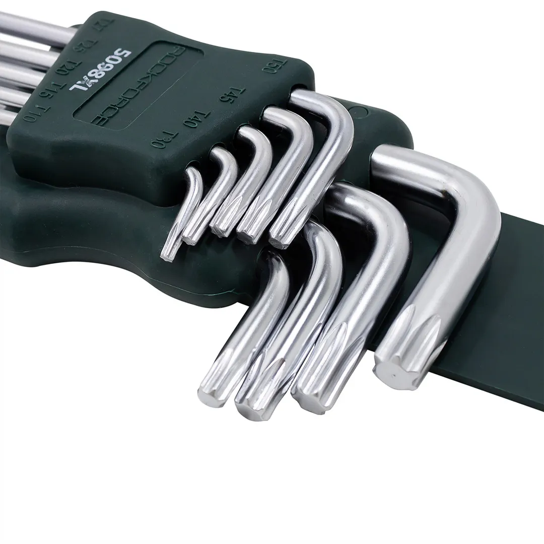 Набор шестигранных экстра длинных ключей 7 пр. RockForce RF-5072L