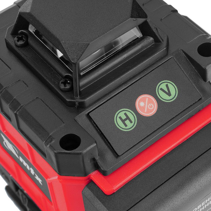 Лазерный уровень м-призм. ML 360-4 Pro SET, 30 м, акк. Li 3000 мАч, состоит из 2 частей MTX 350845