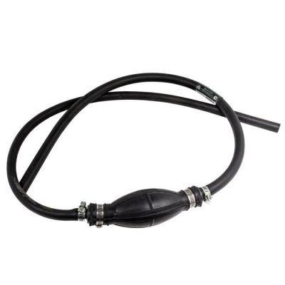 Шланг для перекачки топлива ''ГРУША'' с 4-мя хомутами 12х2 мм RockForce RF-3906