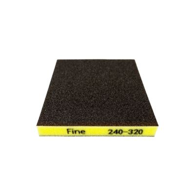 Губка двухсторонняя 120х98х13 мм Fine (P240-320) HOREX SS-F