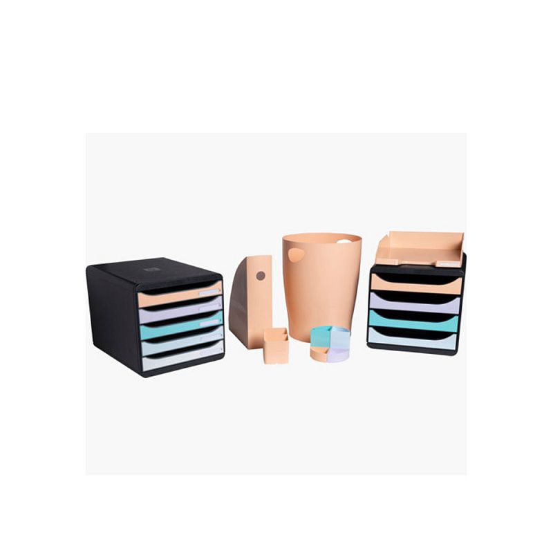 Модуль для бумаги горизонтальный "Aquarel", лиловый