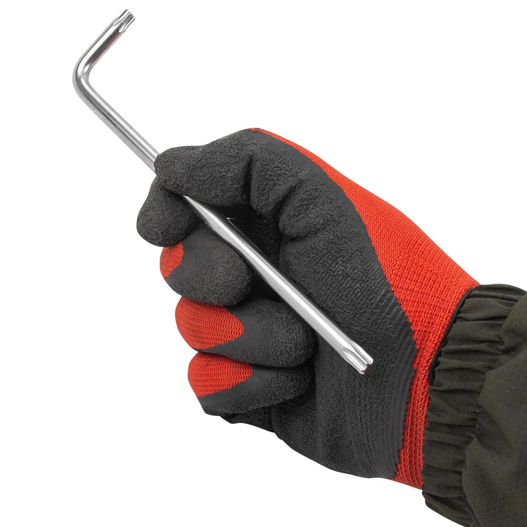 Набор Г-образных экстрадлинных ключей Torx TR (с отверстием), T10H-T40H 7 пр. JCB JCB-5071XL