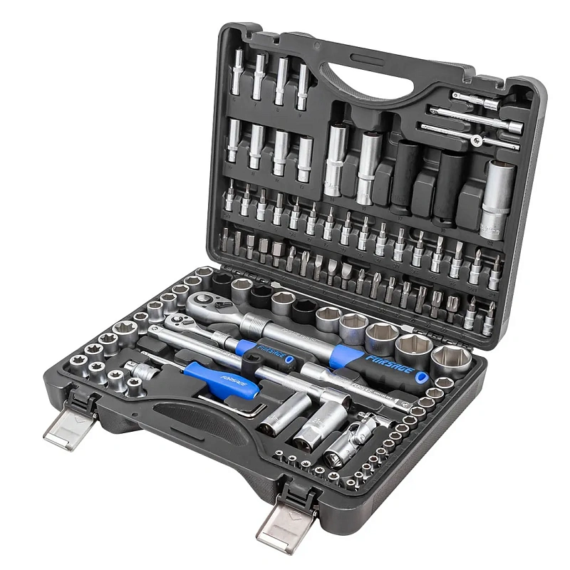 Набор инструментов 108 пр. 1/4"&1/2" 6-гр Forsage F-41082-5L NEW