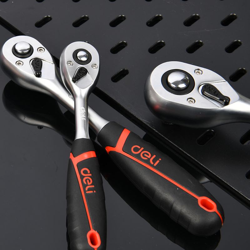 Трещотка 3/8" 200 мм, 72 зуба Deli RS EDQ42802