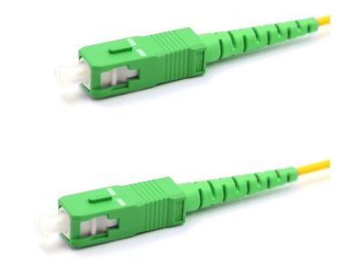 Патч-корд оптический соединительный, SM, 9/125, OS2, SC/APC-SC/APC, Simplex, LSZH, 10м REXANT 50-2026