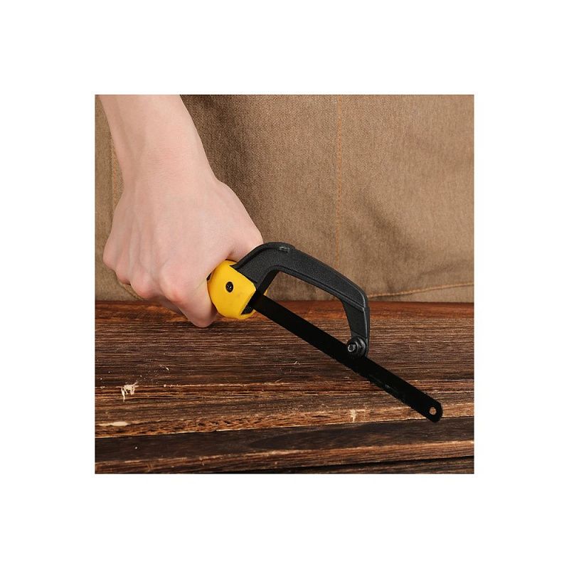 Ножовка-ручка по металлу Deli YS EDL353112, 250 мм, желтый, черный