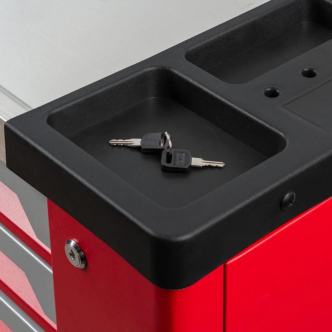 Набор инструментов 250 пр 1/4''&3/3''&1/2'' 6-гр в тележке EVERFORCE EF-55307