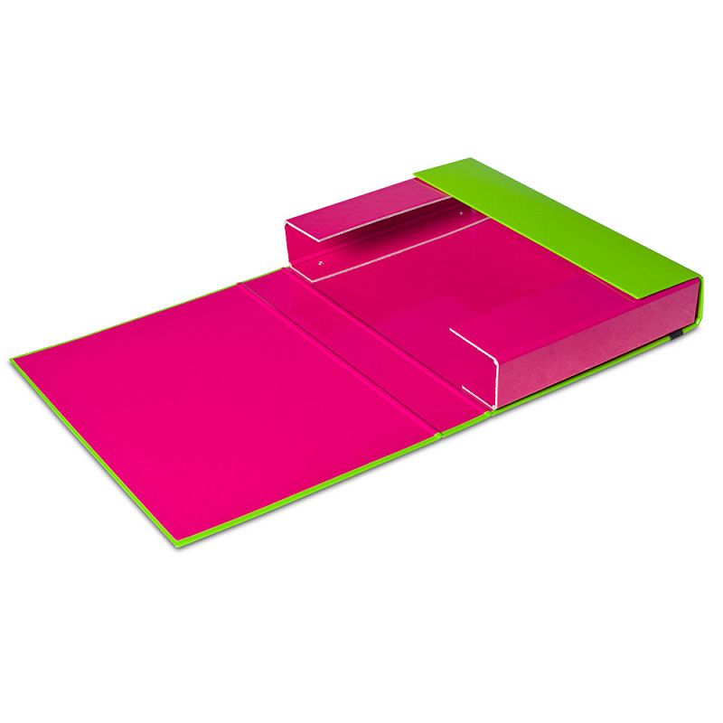 Папка на резинках "Duo Colours", А4, 50 мм, ассорти