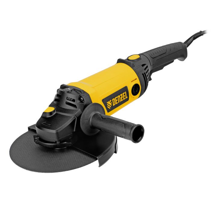 Углошлифовальная машина AGL230-2600, 2600 Вт, 230 мм, 6600 об/мин Denzel 26921