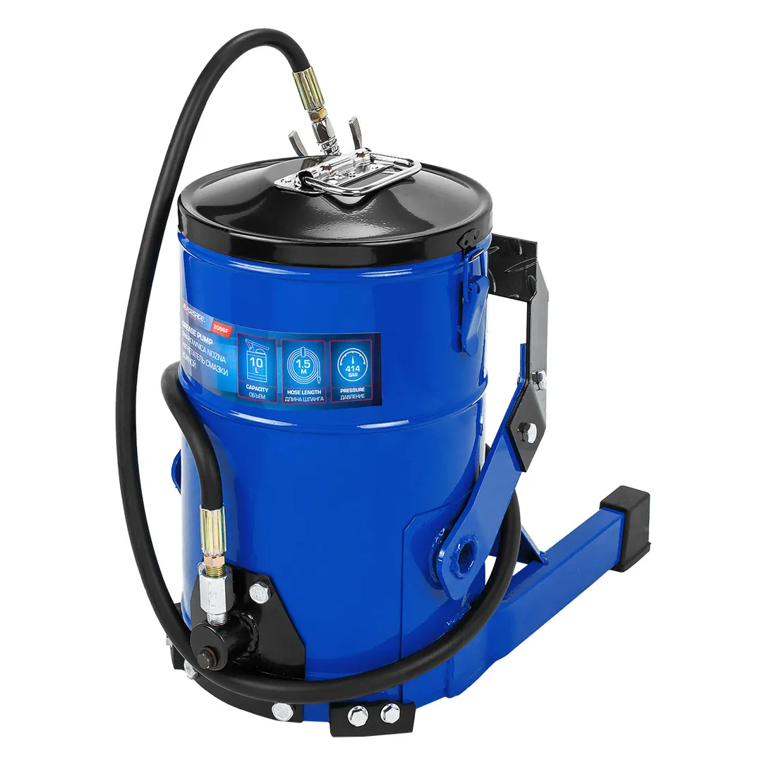 Нагнетатель смазки ножной, объем бака 10 л Forsage F-2096F