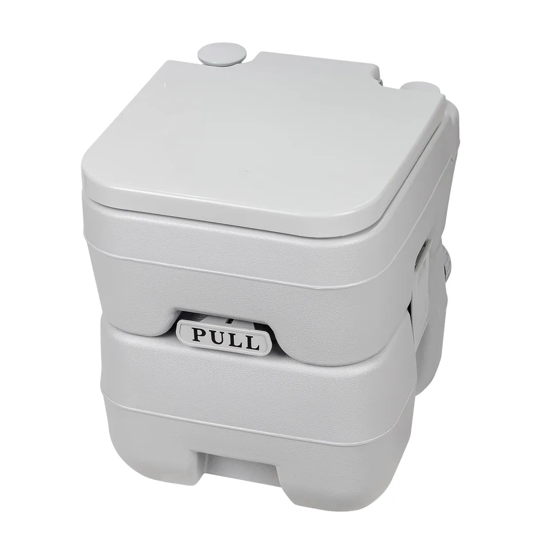 Биотуалет портативный пластмассовый 20 л, высота 420 мм, помпа ISMA ISMA-PT20-2