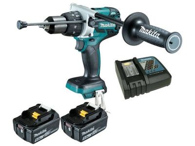 Дрель-шуруповерт ударная аккумуляторная DHP481RTE (DHP 481 RTE) MAKITA