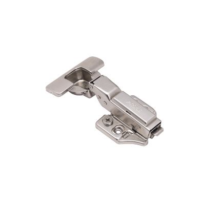 Петля полунакладная без пружины 48мм h2 clip-on 3D, саморезы, заглушки, упак 2 шт., PRIME by AKS 112709